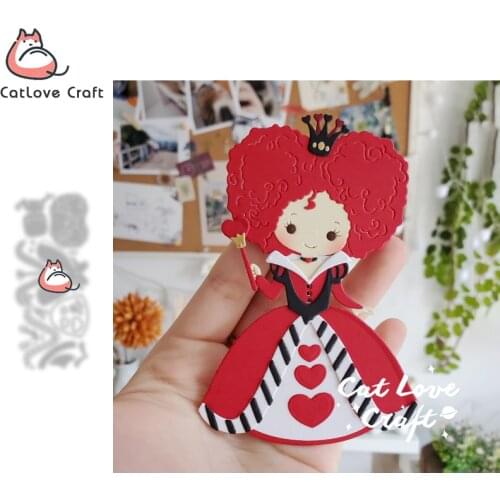 Catlove Fairy tale characters Metal Cutting Dies Scrapbooking Stencil Die Cuts Card Making DIY Craft Embossing New Dies For 2021