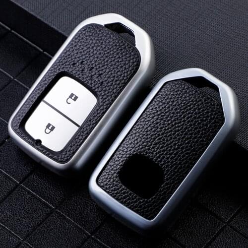 TPU Leather Car Key Case Cover For Honda Forza Civic 4d 10th Gen Crv 3 Accord HRV City Odyssey FIT 2020 Key Shell Accessories