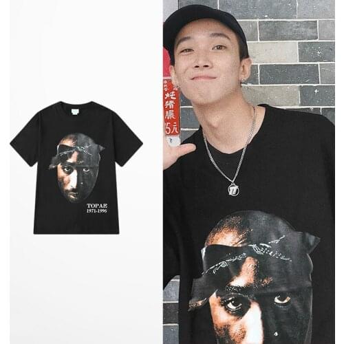 Hip Hop T Shirt Men And Women Retro Topae 1971-1996 2pac Funny Print Men T Shirt High Street Dark Souls Rock Punk Cotton Top Tee