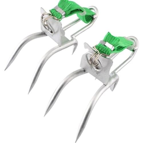 Tree Climbing Tool Pole Climbing Spikes For Hunting Fruit Steel Picking Simple Shoes Climbing Use Observation Tree R7Q1