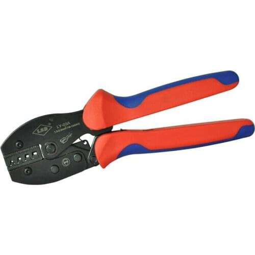 LY-03A Energy saving ratchet crimping pliers for crimping open barrel terminals 0.1-2.5mm2 crimping tool crimper hand tools