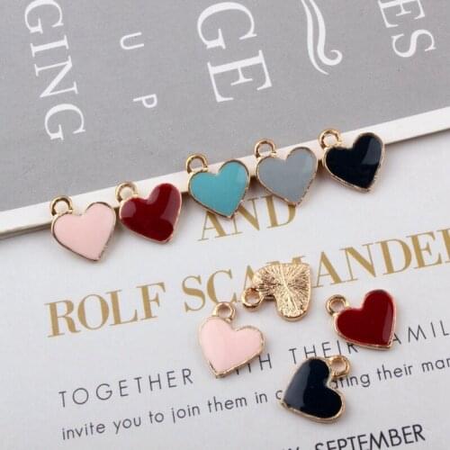 Multicolor Plane Pendant Gold Back Korean Charms Elegant DIY Accessories For Handmade Women Jewelry Earrings Necklace Bracelets