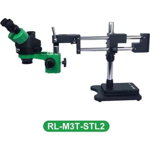 Relife M3T-STL2 Double Arm Universal Bracket Trinocular Stereo Microscope mobile phone repair Long Bracket