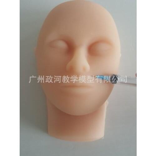 Silicone Human Head Micro-shaping Head Model Simulation Injection Skin Suture Facial Model