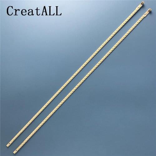 2pcs 522mm LED Backlight strip 74 leds for Sharp 46'' TV LCD-46LX235A SLED 2011SSP46 5630 L74 R74 NNS REV0 Screen LK460D3GR1CX