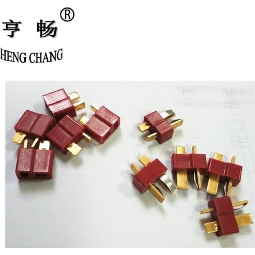 High quality T Plug Male Female Connectors Deans Style for li ion lipo battery