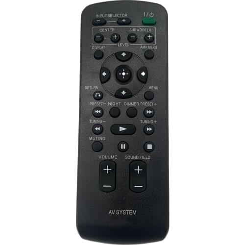 New Replacement Remote Control For Sony RM-ANU032 RMANU032 Home Theater System