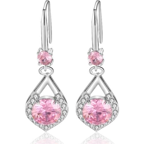 ZHOUYANG Angel Tears Womens Earrings Trend 2021 Zircon Piercing Drop Earring Ear Hook Gift Fashion Jewellry Wholesale KAE029