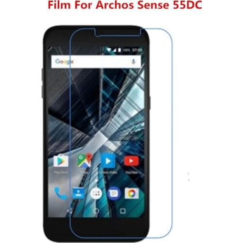 1/2/5/10 Pcs Ultra Thin Clear HD LCD Screen Protector Film With Cleaning Cloth Film For Archos Sense 55DC
