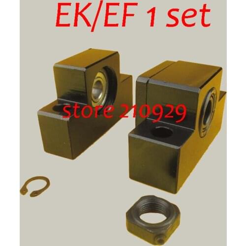 1set EK12/EF12 Ballscrew end Support ball screws bracket