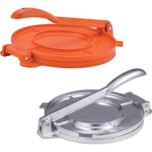 2 Colors Tortilla Maker Press Pan Heavy Duty Restaurant Commercial Aluminium Tortilla Pie Maker Press Tool Home Appliance Part