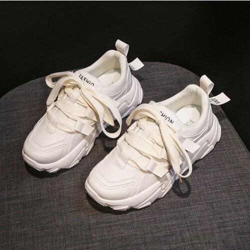 2020 New Designer Sneakers Women Chunky Sneakers Brand Women Sneakers Platform Fashion Casual Shoes Woman basket femme U21-37