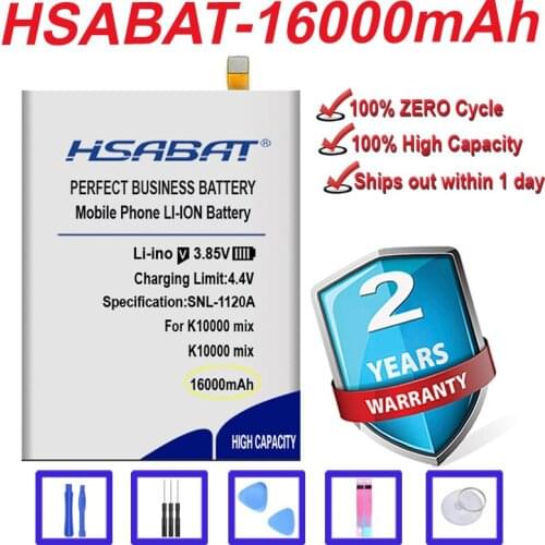 Top Brand 100% New 16000mAh Battery for Oukitel K10000 mix in stock