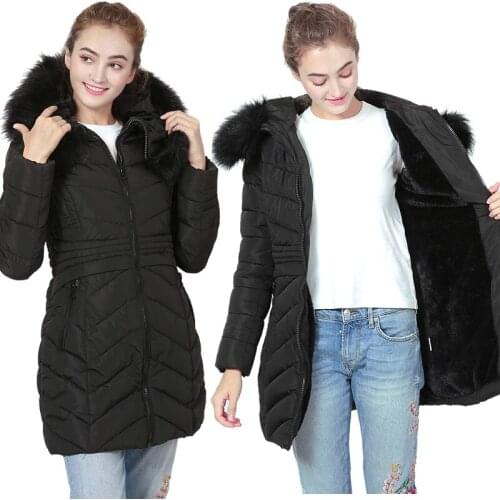 BellFlower Women's Sheepskin Coats With A Hood China