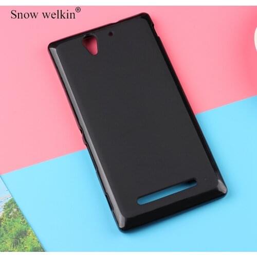 For Sony Xperia C3 Case Simple Matte Soft Silicone Back Cover Phone Cases For Sony Xperia C3 D2533 D2502 S55T 5.5 inch Cover