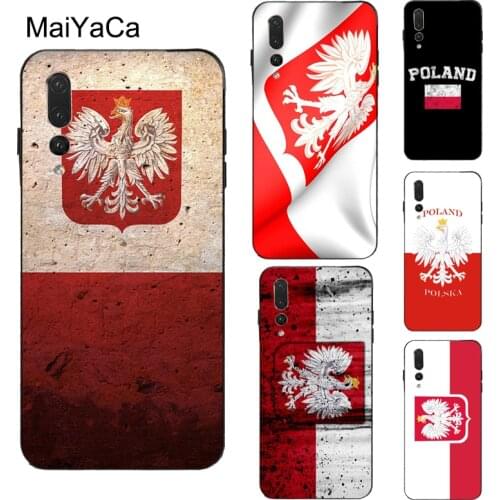 MaiYaCa Poland Polish Flag Case For Huawei Honor 20 7A Pro 10i 8X 9X 9 10 Lite 7C 8A 8C 8S Y9 Y6 Y7 2019 Nova 5T