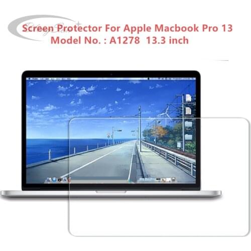 For Apple Macbook Pro 13.3 A1278 Laptop Screen Protector Tempered Glass for Macbook Pro 13 13.3 inch Protective Glass Film