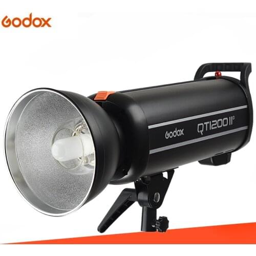 Godox QT1200II QT1200IIM 1200WS GN102 1/8000s High Speed Sync Built in 2.4G Wirless X System with Bulb Flash Strobe Light Lamp