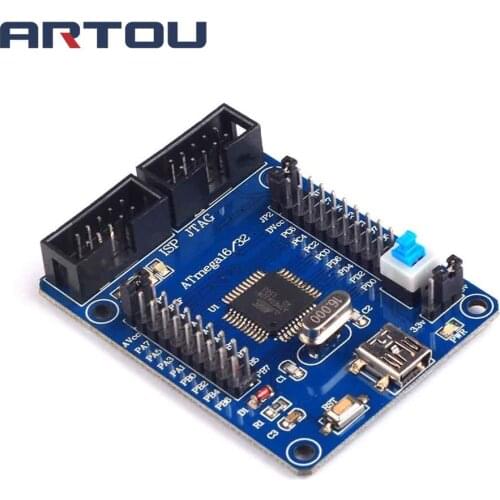 1pcs AVR development board ATmega32 development board learning board minimum system core board