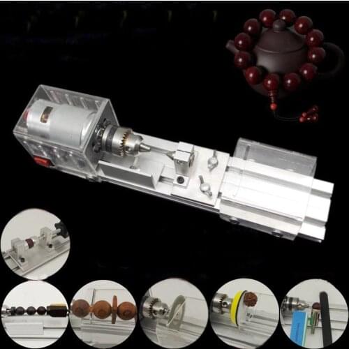 Mini wooden bead processing machinery bead machine tool punching machine diamond polishing machine amber bodhi jade polisher