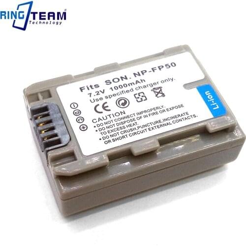 NP-FP50 NP-FP51 InfoLithium P Battery for Sony Digital Cameras ACC-TCP5 BC-TRP DCR DVD103 DVD105 DVD202E DVD203 DVD205 DVD305