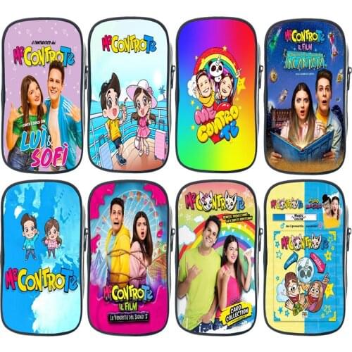 Boys Girls Me Contro Te Pencil Case Kids Cartoon Anime Pencil Box Students Pen Bag Children Stationery Storage Bags Toddler Gift