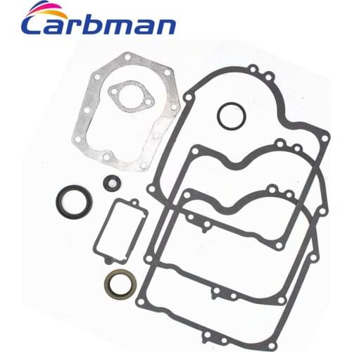 Carbman One Set Complete VALVE Gasket Kit For Briggs & Stratton 393411 10-11hp Vert Gasket Kit Engine Set
