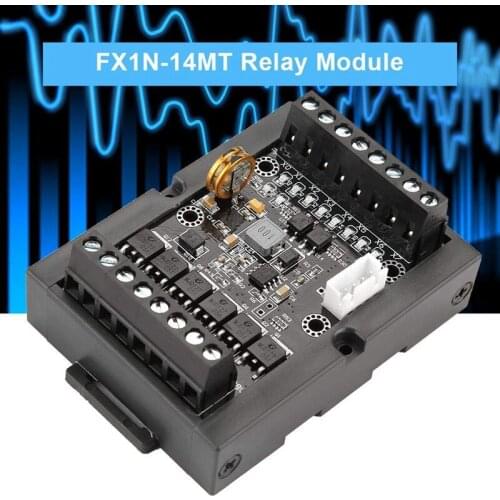 PLC Programmable Logic Controller DC 10-28V PLC Regulator FX1N-14MT Industrial Control Board Programmable Logic Controller