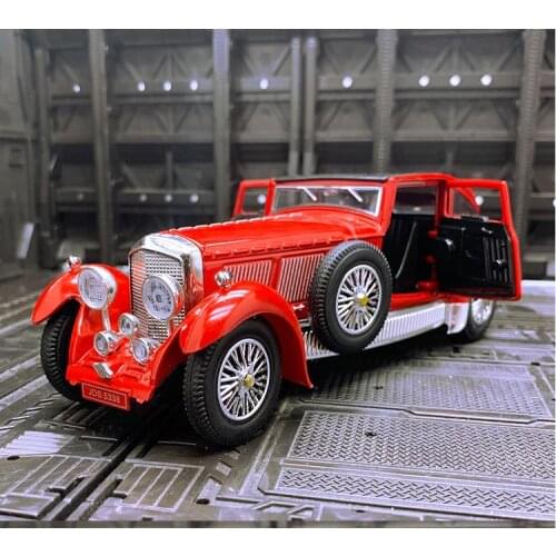 High simulation 1:28 alloy pull back retro vintage car model,classic vintage car toy,simulation sound and light,free shipping