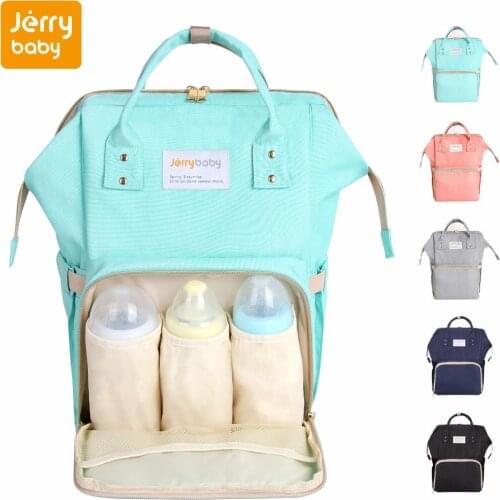 Jerrybaby Baby Diaper Bag Mummy Maternity Nappy Bag Diaper Bag Travel Backpack