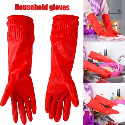 SUPEHOMES Household Latex Gloves