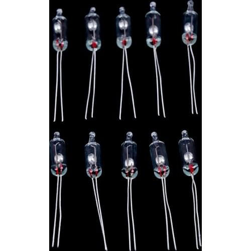 10Pcs/lot Glass Electric Mercury Tilt Switch 0.5A/20V 102 Work Angle Sensor 50mm