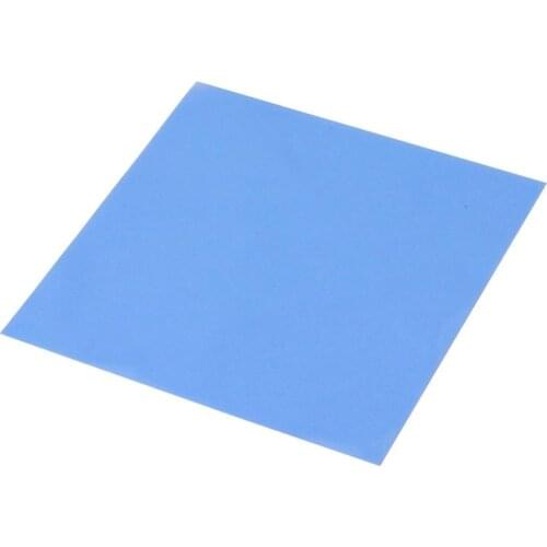 100mm x 100mm x 0.5mm GPU CPU Heatsink Cooling Thermal Conductive Silicone Pad