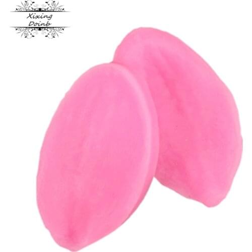 2Pcs Orchid shape silicone soft candy mold cake decorating tool candy chocolate Soft Candy Mold