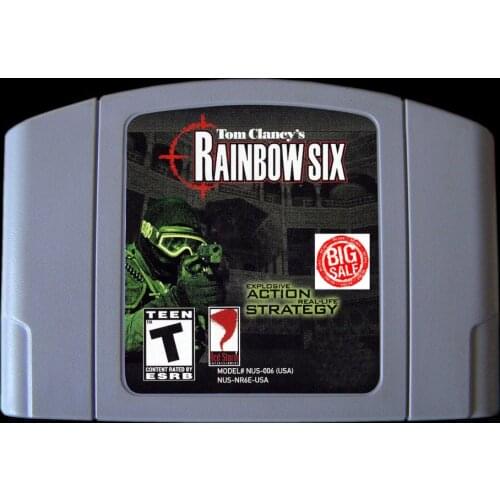 64bit game ** Tom Clancys Rainbow Six ( USA Version!! )
