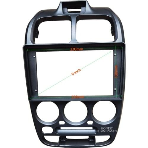 9 INCH Car Audio Frame GPS Navigation Fascia Panel Car dvd Plastic Frame Fascia is suitable for 1999 HYUNDAI VERNA