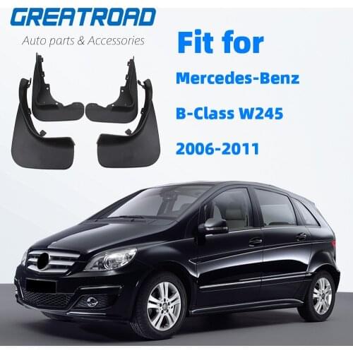 Accessories Mud Flaps For Benz B Class B-Class W245 2006-2011 Mudflaps Splash Guards Front Rear Mudguards 2010 2009 2008 2007