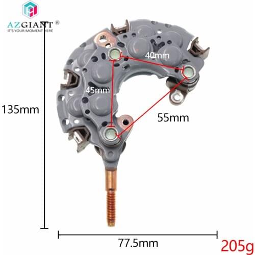 Car Generator Diode alternator Rectifier Bridge for Toyota Corolla Camry Corolla Vios Reiz Crown Cherokee