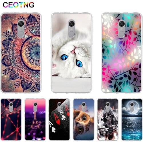 Case for Xiaomi Redmi Note 4X Case Soft TPU Back Phone Cover for Xiaomi Redmi Note 4 X Cover Silicone Shells Coque Fundas Note4x