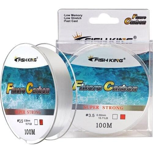 100M Nylon Mainline Transparent Nylon Super Strong Wear-resistant Monofilament Fishing Line High Quality Japanese Fishing line