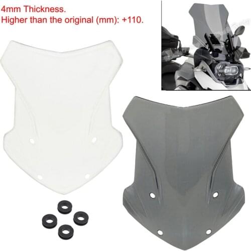 Front Windscreen Windshield Shield For BMW R1200GS LC ADV Water Cooled 2013-2020 R1250GS 2018-2020 R 1200 1250 GS GSA Adventure