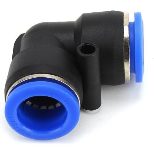 Elbow Air Pneumatic Pipe Fitting Equal Union Quick Connector Tube OD 4mm 6mm 8mm 10mm 12mm 14mm 16mm