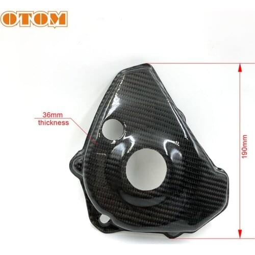 OTOM Motorcycle Magneto Cover Pit Bike ATV Quad Dirt Bike Engine Stator Case For KAWASAKI KX250F 2013-2016 Motocross accessories
