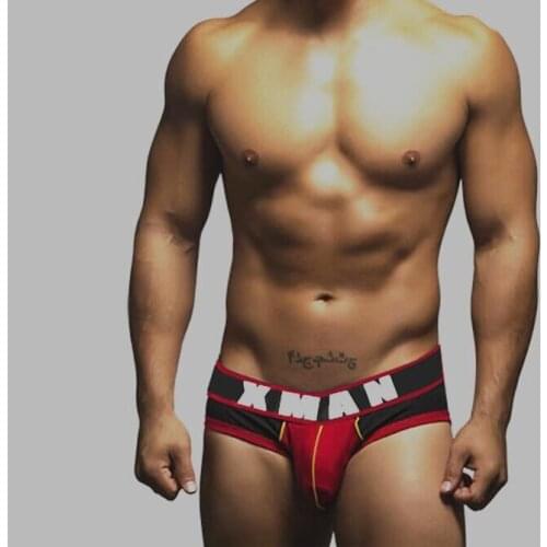 Men briefs underwears clothes mens cotton pouch briefs underpants gay men sexy underwears