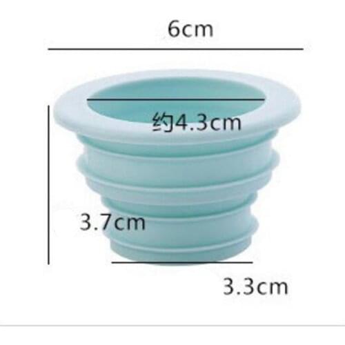 1PCS Plastic Washing Machine Pool Seal Ring Silicone Sewer Pipe Drain Sealing Plug Anti-odor Water Ring Seal Accessories Tools