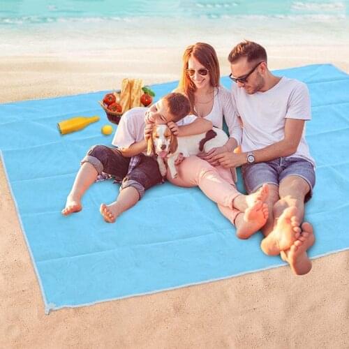 Beach Mat Magic Sand Beach Towels Blanket Portable Anti-Sand Towel Beach Towel Travel Summer Mat Dropshipping Large Beachtowel