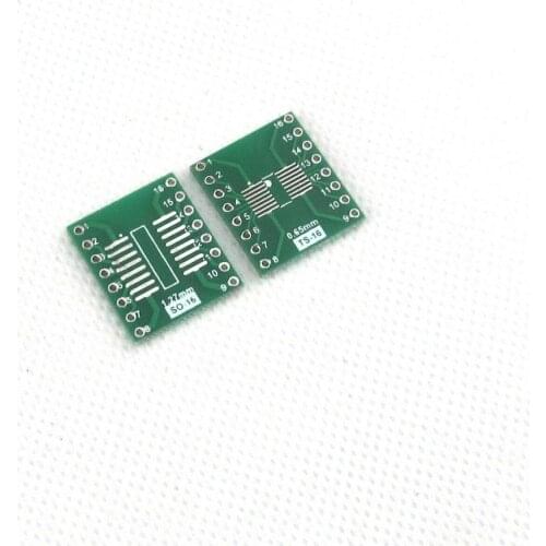 SO SOIC SSOP16 to DIP16 IC Adapter sop16 socket test experiment board SMD