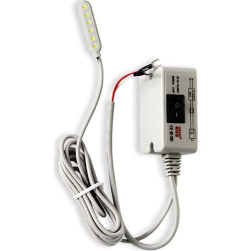 Super Bright 0.5W Industrial Sewing Machine Led Light 1 Year Warranty AC85-265V Magnetic To Needle