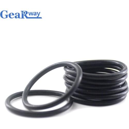 NBR O Ring Seal Gasket 3.5mm CS Black Nitrile Rubber O Rings 72/73/75/77/115/118/120mm OD 70SH Hardness O Ring Sealing