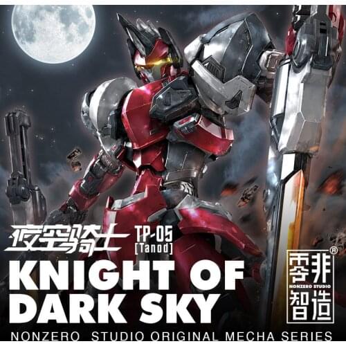COMIC CLUB IN STOCK Nonzero Studio Original Mecha Series TP-05 Tanod MG KNIGHT OF DARK SKY Assembly Model Action Figure Toys